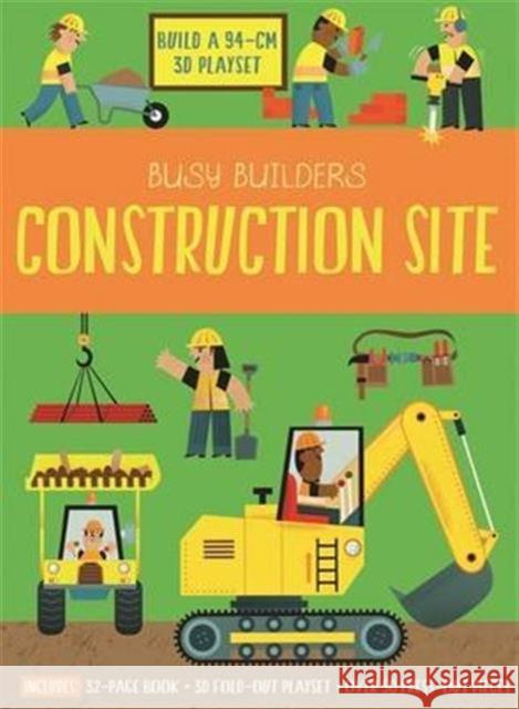 Busy Builders Construction Site Carles Ballesteros 9781783706211 Templar Publishing - książka