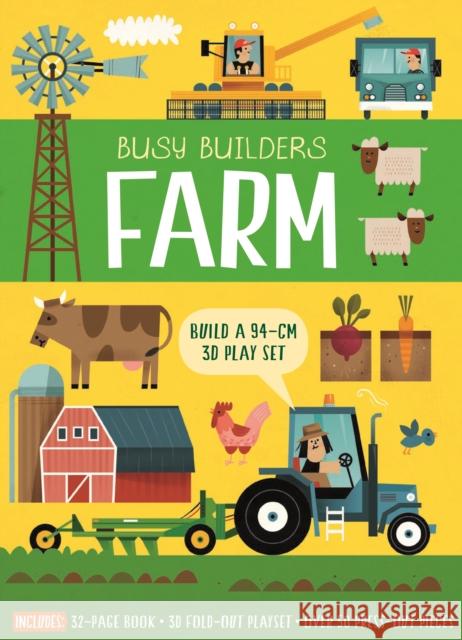 Busy Builders: Farm Timothy Knapman Carles Ballesteros  9781787412903 Templar Publishing - książka