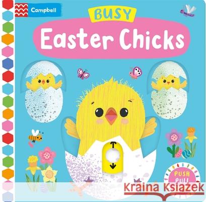 Busy Easter Chicks: A Push, Pull, Slide Book Campbell Books 9781529087369 Pan Macmillan - książka