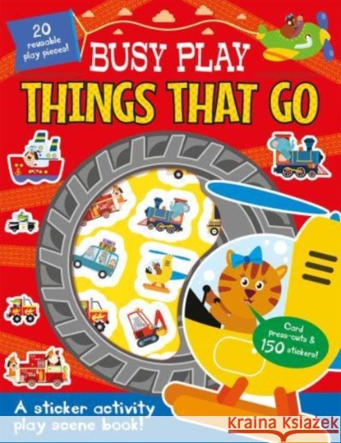 Busy Play Things That Go Connie Isaacs 9781801052276 Gemini Books Group Ltd - książka