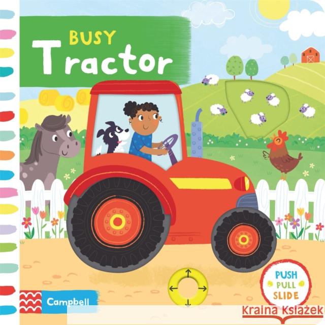 Busy Tractor Campbell Books 9781529005004 Pan Macmillan - książka