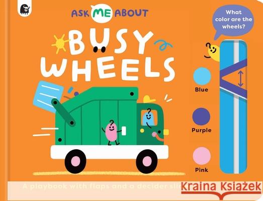Busy Wheels Rebecca Atkinson Susie Hammer 9781805700043 Happy Yak - książka