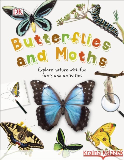 Butterflies and Moths: Explore Nature with Fun Facts and Activities DK 9780241334386 RSPB Pocket Nature - książka