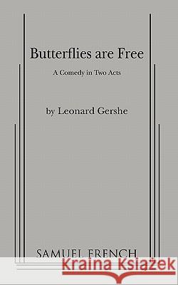 Butterflies Are Free   9780573606441 SAMUEL FRENCH - książka