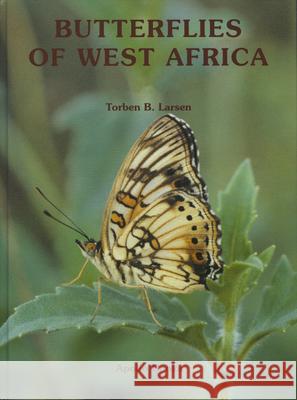 Butterflies of West Africa, Text Part and Plates Part (2 Vols.) Torben B. Larsen 9788788757439 Apollo Books - książka