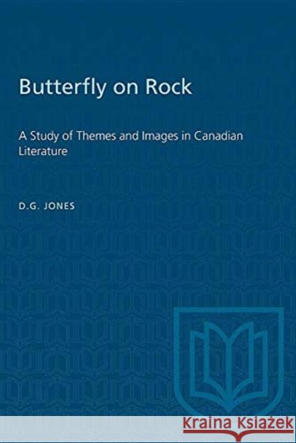 BUTTERFLY ON ROCK STUDY THEMES IMAGESP  9780802061867 TORONTO UNIVERSITY PRESS - książka