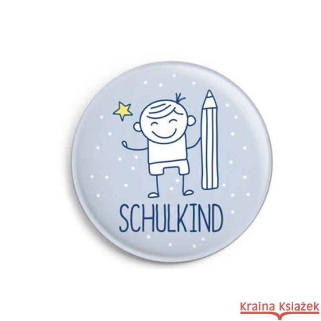 Button Schulkind (Junge)  4260615910026 dabelino - książka