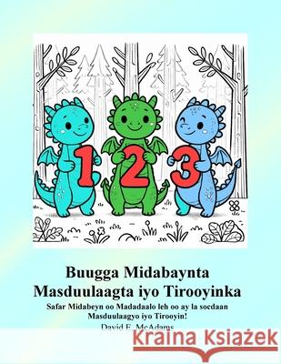 Buugga Midabaynta Masduulaagta iyo Tirooyinka: Safar Midabeyn oo Madadaalo leh oo ay la socdaan Masduulaagyo iyo Tirooyin! David E. McAdams 9781632708564 Life Is a Story Problem LLC - książka