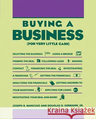 Buy a Business (for Very Little Cash) Mancuso, Joseph R. 9780671762087 Fireside Books - książka