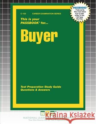 Buyer Passbooks 9781799301035 National Learning Corp - książka
