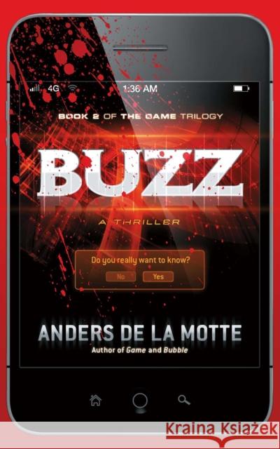 Buzz: A Thrillervolume 3 De La Motte, Anders 9781476712918 Atria Books - książka