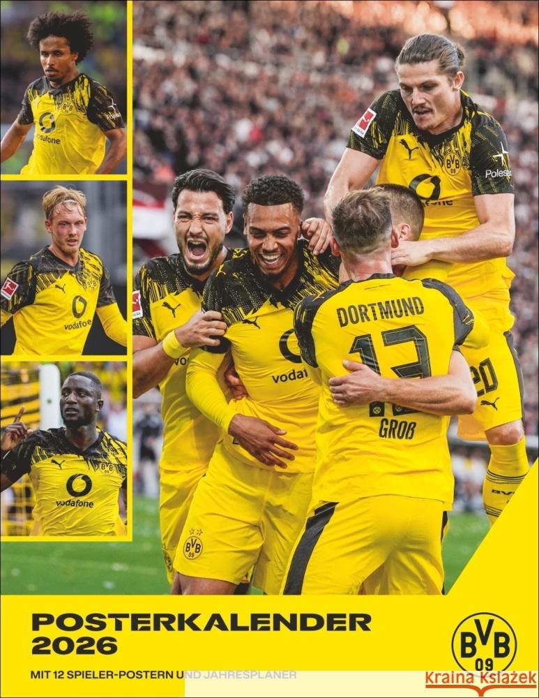 BVB Posterkalender 2026  9783756413133 Heye - książka