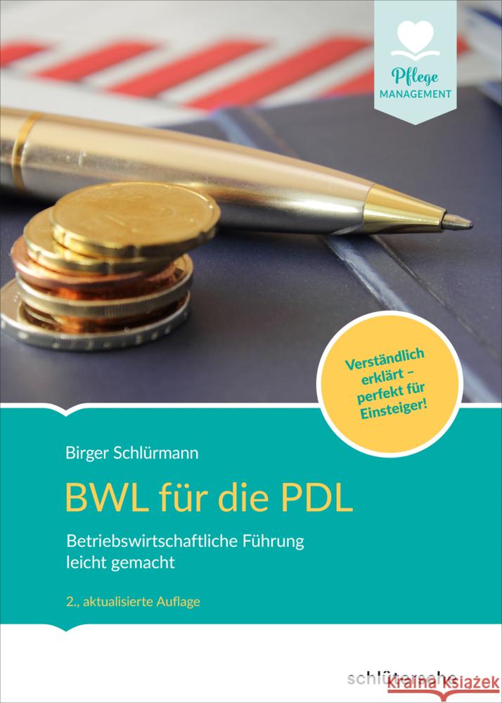 BWL für die PDL Schlürmann, Birger 9783842608757 Schlütersche - książka