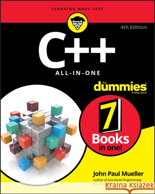 C++ All-in-One For Dummies John Paul Mueller 9781119601746 John Wiley & Sons Inc - książka