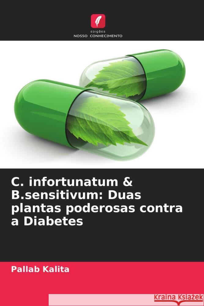 C. infortunatum & B.sensitivum: Duas plantas poderosas contra a Diabetes Pallab Kalita 9786207166244 Edicoes Nosso Conhecimento - książka