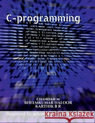 C-programming Chandan M 9798889092292 Notion Press, Inc. - książka