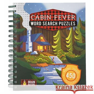 Cabin Fever Word Search Puzzles Margarida Esteves Cottage Door Press 9781646383672 Parragon - książka