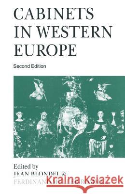 Cabinets in Western Europe Jean Blondel 9780333683446 PALGRAVE MACMILLAN - książka