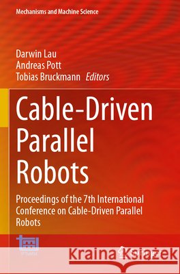 Cable-Driven Parallel Robots  9783031946103 Springer Nature Switzerland - książka