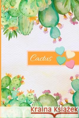 Cactus: Carnet de note et/ou de dessin pour amateurs de cactus - Petit format, 40 pages blanches Tout Joli Tou 9781675111215 Independently Published - książka