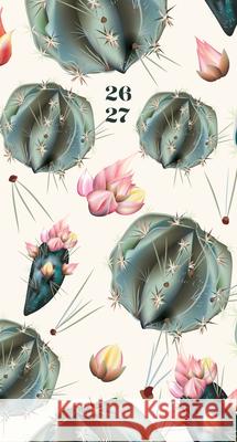 Cactus Deco 2-Year 2026-27 3.5 X 6.5 Monthly Pocket Planner Willow Creek Press 9781549257636 Willow Creek Press Calendars - książka