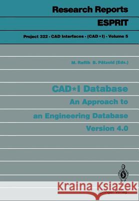 Cad*i Database: An Approach to an Engineering Database Version 4.0 Feldmeier, G. 9783540533832 Springer-Verlag - książka