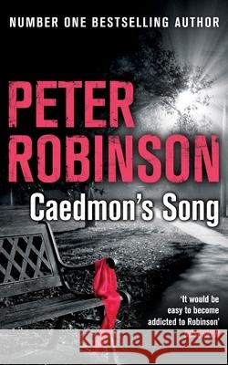 Caedmon's Song Peter Robinson 9781447225478  - książka
