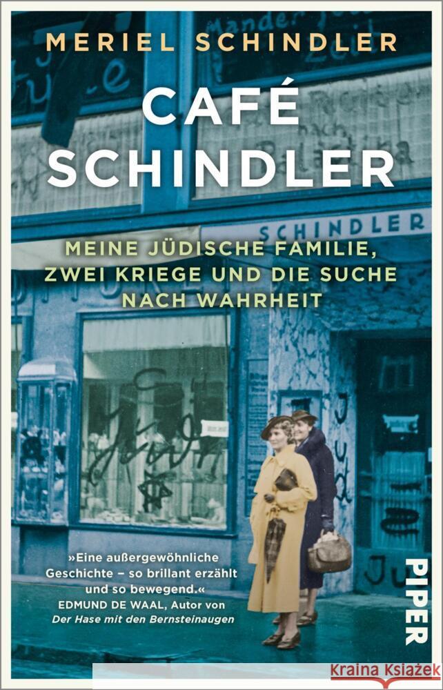 Café Schindler Schindler, Meriel 9783492320054 Piper - książka