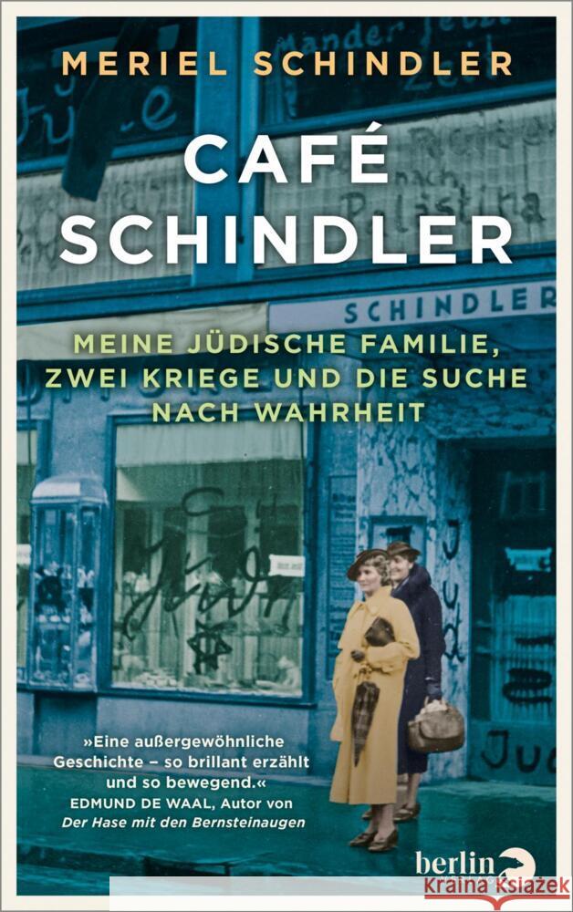 Café Schindler Schindler, Meriel 9783827014528 Berlin Verlag - książka
