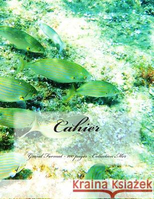 Cahier - Grand Format - 100 pages - Collection Mer: Design Original 10 Joly, Victoria 9781516850280 Createspace - książka