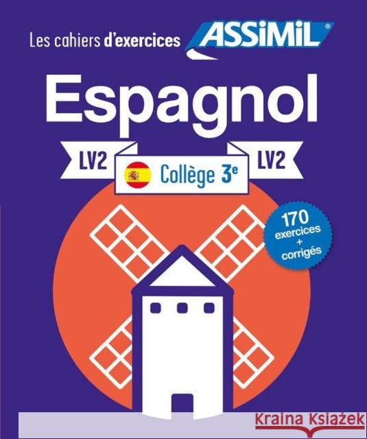 Cahier d'exercices ESPAGNOL - niveau classe de 3e - LV2  Cordoba, Juan 9782700507843  - książka
