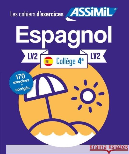 Cahier d'exercices ESPAGNOL - niveau classe de 4e - LV2  Cordoba, Juan 9782700507836  - książka