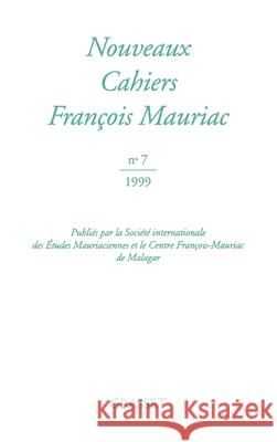 Cahiers num?ro 07 Mauriac-F 9782246008781 Grasset - książka