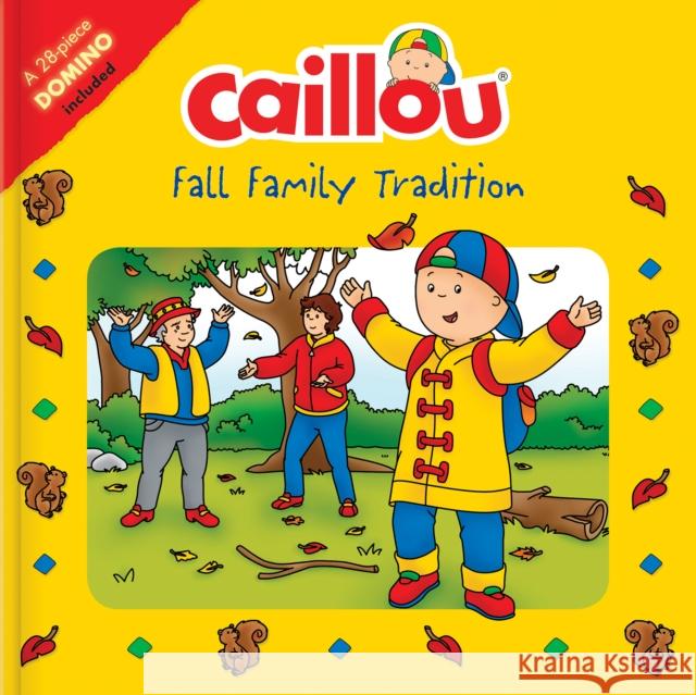 Caillou: Fall Family Tradition [With 28-Piece Paper Domino]  9782897184964 Caillou - książka