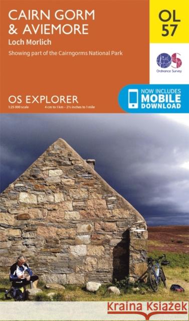 Cairn Gorm & Aviemore, Loch Morlich Ordnance Survey 9780319242964 Ordnance Survey - książka