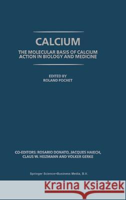 Calcium: The Molecular Basis of Calcium Action in Biology and Medicine Pochet, R. 9780792364214 Springer Netherlands - książka