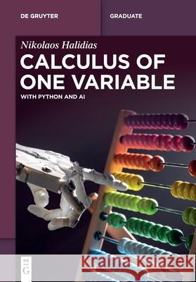 Calculus of One Variable Nikolaos Halidias 9783119141710 de Gruyter - książka