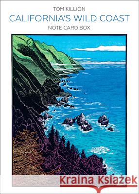 California's Wild Coast Note Card Box Killion 9781597143691 Heyday Books - książka