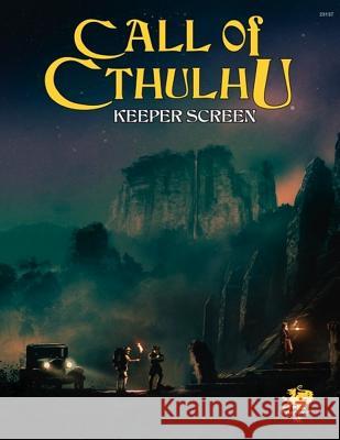 Call of Cthulhu Keeper Screen: Horror Roleplaying in the Worlds of H.P. Lovecraft Sandy Petersen Mike Mason Paul Fricker 9781568824109 Chaosium - książka