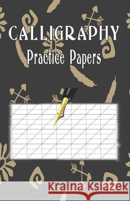 Calligraphy Practice Paper: 100 sheet pad, calligraphy style writing paper and workbook. Tomger Group 9781099162572 Independently Published - książka