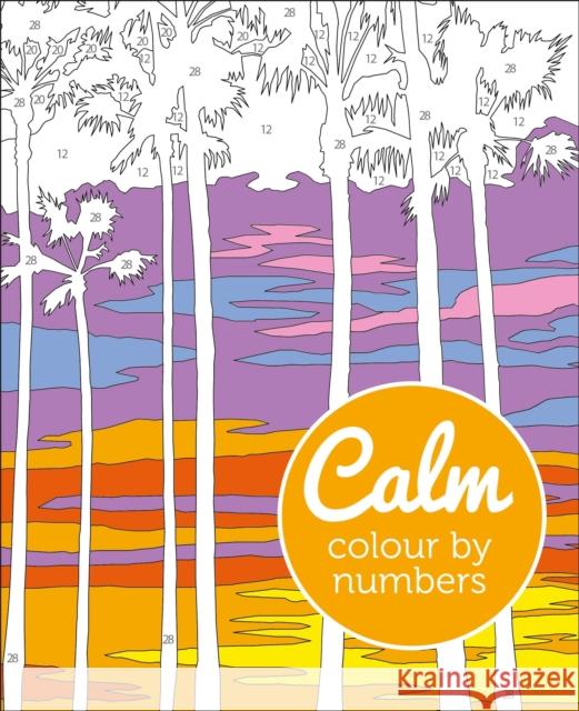 Calm Colour by Numbers David Woodroffe 9781398812406 Arcturus Publishing Ltd - książka