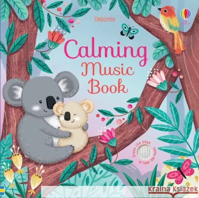 Calming Music Book Sam Taplin Elsa Martins  9781474948487 Usborne Publishing Ltd - książka