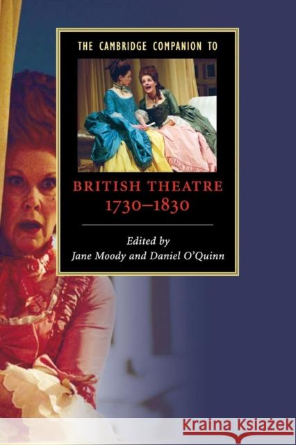 Camb Comp Brit Theatre 1730-1830 Moody, Jane 9780521617772  - książka