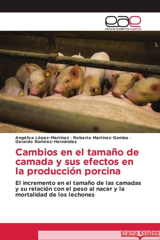 Cambios en el tamaño de camada y sus efectos en la producción porcina López-Martínez, Angélica, Martínez-Gamba, Roberto, Ramírez-Hernández, Gerardo 9783639538311 Editorial Académica Española - książka