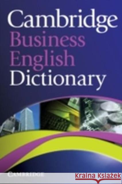 Cambridge Business English Dictionary   9780521122504 Cambridge University Press - książka