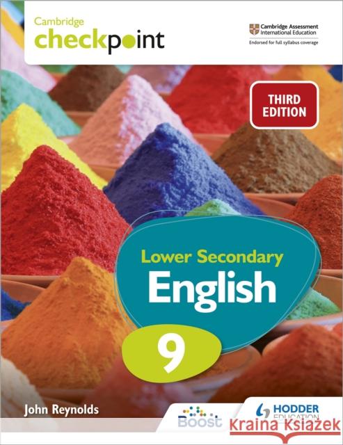 Cambridge Checkpoint Lower Secondary English Student's Book 9 Third Edition John Reynolds 9781398301894 Hodder Education - książka