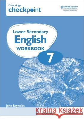 Cambridge Checkpoint Lower Secondary English Workbook 7 John Reynolds 9781398301337 Hodder Education - książka