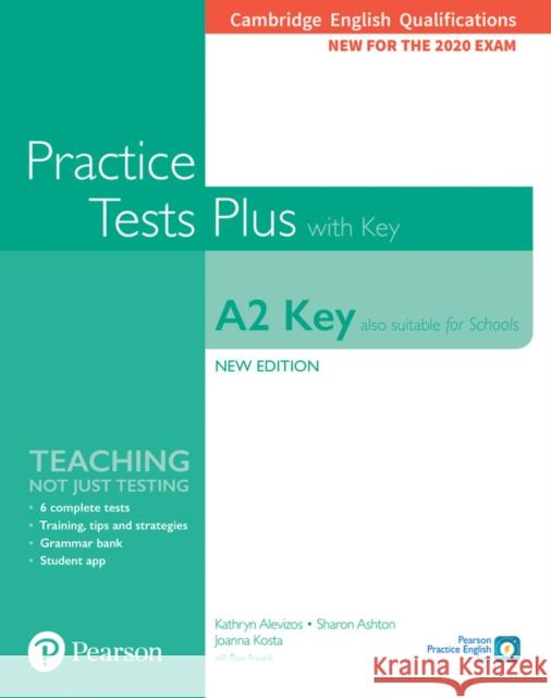 Cambridge English Qualifications: A2 Key (Also suitable for Schools) Practice Tests Plus with key Rosemary Aravanis 9781292271484 Pearson Education Limited - książka
