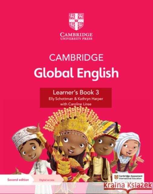 Cambridge Global English Learner's Book 3 with Digital Access (1 Year): for Cambridge Primary English as a Second Language Kathryn Harper 9781108963633 Cambridge University Press - książka