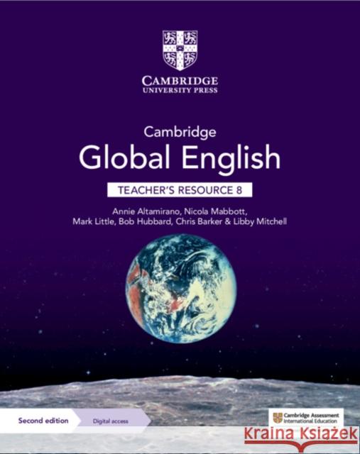 Cambridge Global English Teacher's Resource 8 with Digital Access: for Cambridge Primary and Lower Secondary English as a Second Language Libby Mitchell 9781108921695 Cambridge University Press - książka